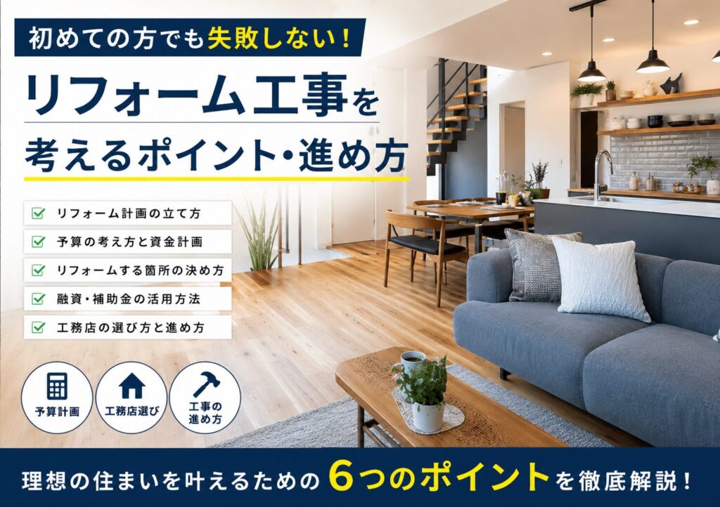 住宅リフォームの進め方